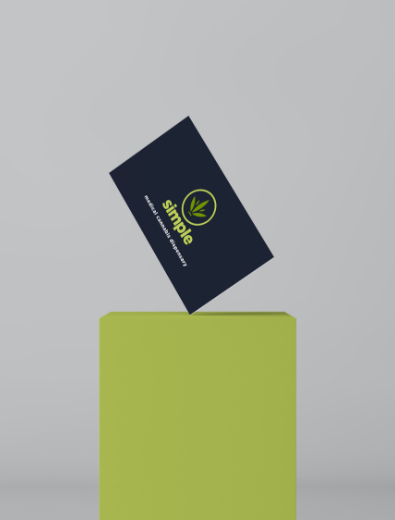 Cannabis Business Card Design