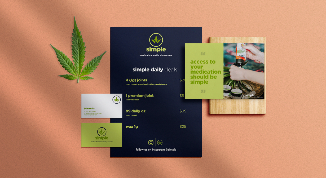 Cannabis Dispensary Design Materials