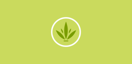 Simple Cannabis Stamp